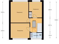 Julianastraat 35, Waarde - plattegrond 2